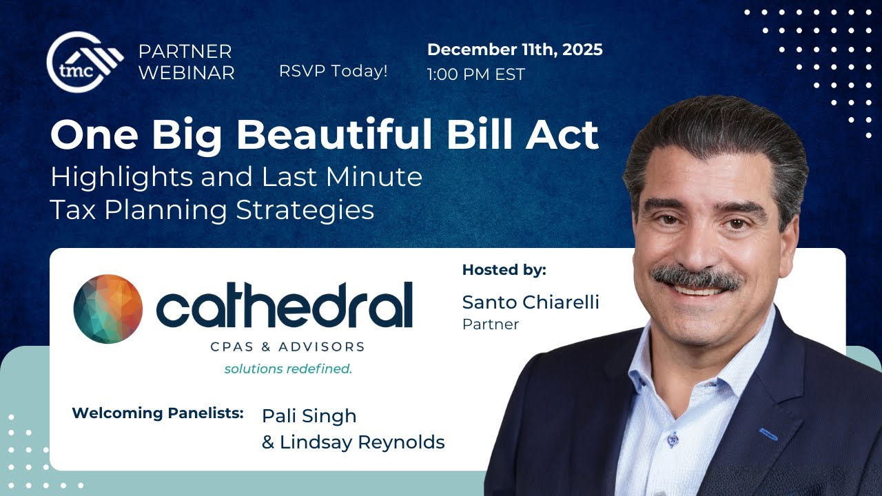 Tax Strategy and Planning under the Big Beautiful Bill Act