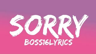 Sorry (boss16lyrics) English songs with lyrics