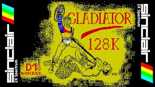 GLADIATOR 128K -=Classic Gaming=- Walkthrough, ZX Spectrum - YouTube
