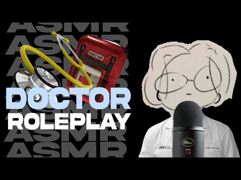 ASMR Limpieza de oídos con tu doctor favorito 😎 | ASMR Roleplay Médico