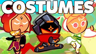 CROB NEW COSTUMES NINJA PLUM PEACH CookieRun Ovenbreak