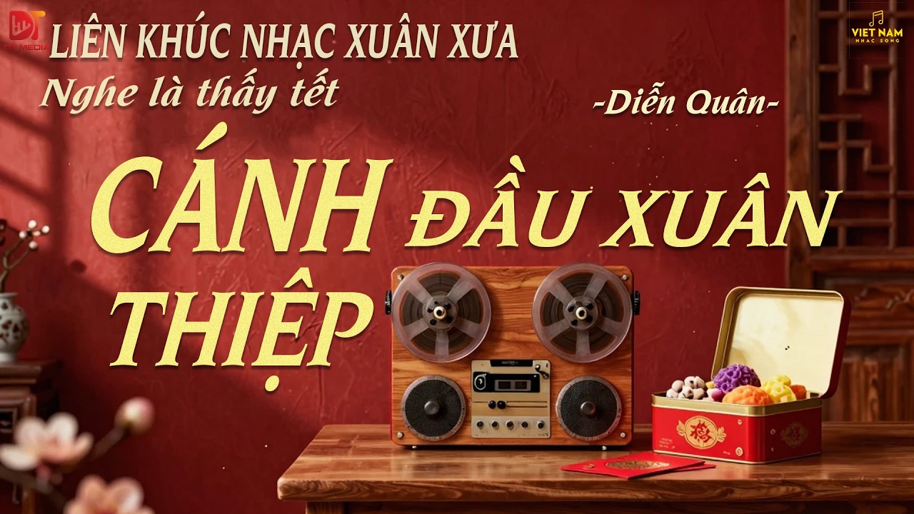 LIÊN KHÚC NHẠC XUÂN XƯA 2026 | Nghe Là Thấy Tết – Mở Đêm Giao Thừa