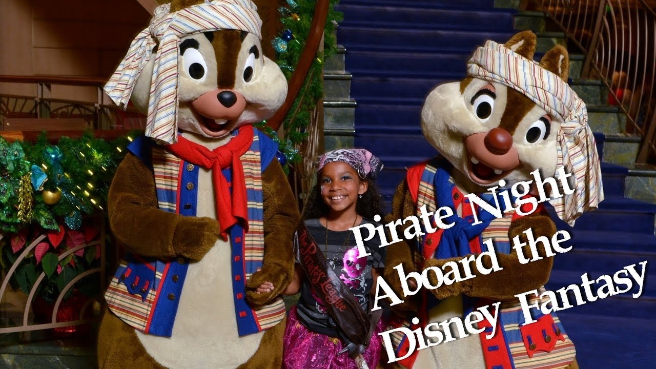 Disney Fantasy Pirate Night | Pirate League Princess Makeover | Falmouth Jamaica | Vlog 10