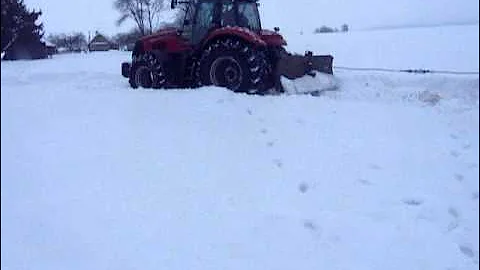 case tractor and chinese road scraper