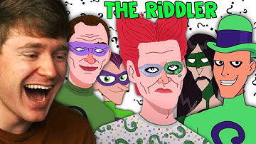 Reacting to the EVOLUTION of THE RIDDLER! (Animation)