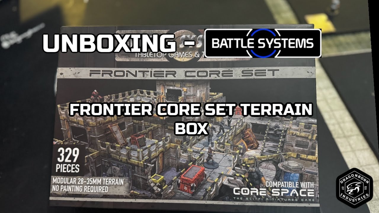 Unboxing - Frontier core set - Battle systems - YouTube