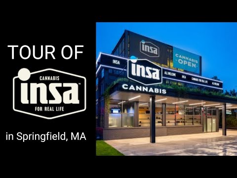 Tour of INSA in Massachusetts -  A Destination Dispensary in Springfield