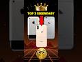 Top 3 Legendary iPhones 🤯 Iconic iPhones 🔥 #shorts #smartphone #iphone