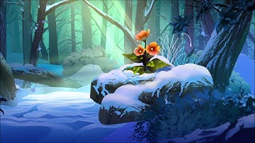 Unity 2D Snow Forest Pack - Handcrafted Art