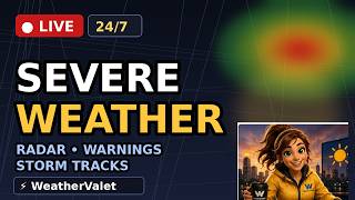 LIVE: US Severe Weather 24/7 — Radar, Warnings & Storm Coverage | WeatherValet screenshot 5