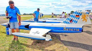 GIGANTIC 90KG XXXL RC F-104 STARFIGHTER SCALE 1:3 FLIGHT DEMONSTRATION @DIGITALRC