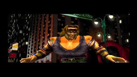 X-MEN: NEXT DIMENSION (Sony Playstation 2) WOLVERINE vs SABRETOOTH