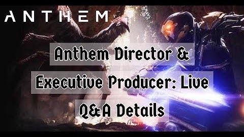 Anthem: More New Details Revealed & Monetization Clarifications!
