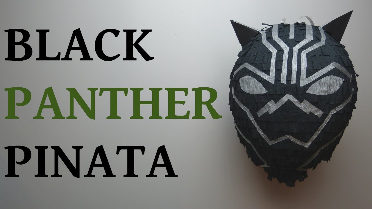 Black Panther Pinata Avengers. Diy Pinata 🎊 - Diy World