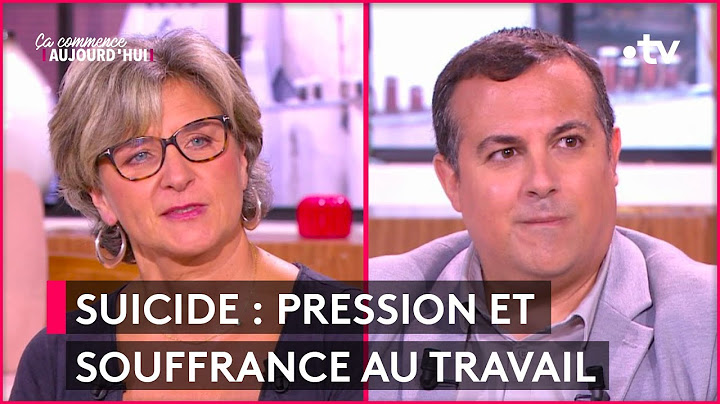 Suicide au travail : entre tristesse et colère, comment se reconstruire ? - Ça commence aujourd'hui