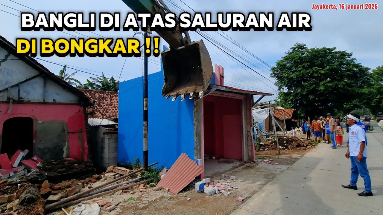 RESPON KELUHAN MASYARAKAT ATAS BANJIR ‼️ BANGLI DAN JEMBATAN-JEMBATAN BETON DI BONGKAR ‼️