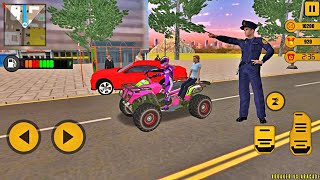 ATV Bike City Taxi Cab Simulator #2 - New ATV Unlocked - New Best Android Gameplay screenshot 3