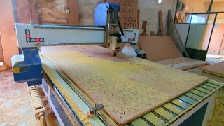 Amazing CNC Machine Cutting Skills In Bangladesh Wood Design Market |