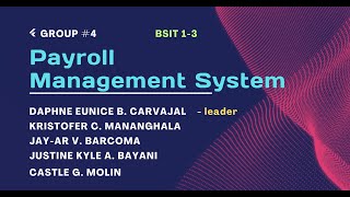 BSIT 1-3 Payroll Management System