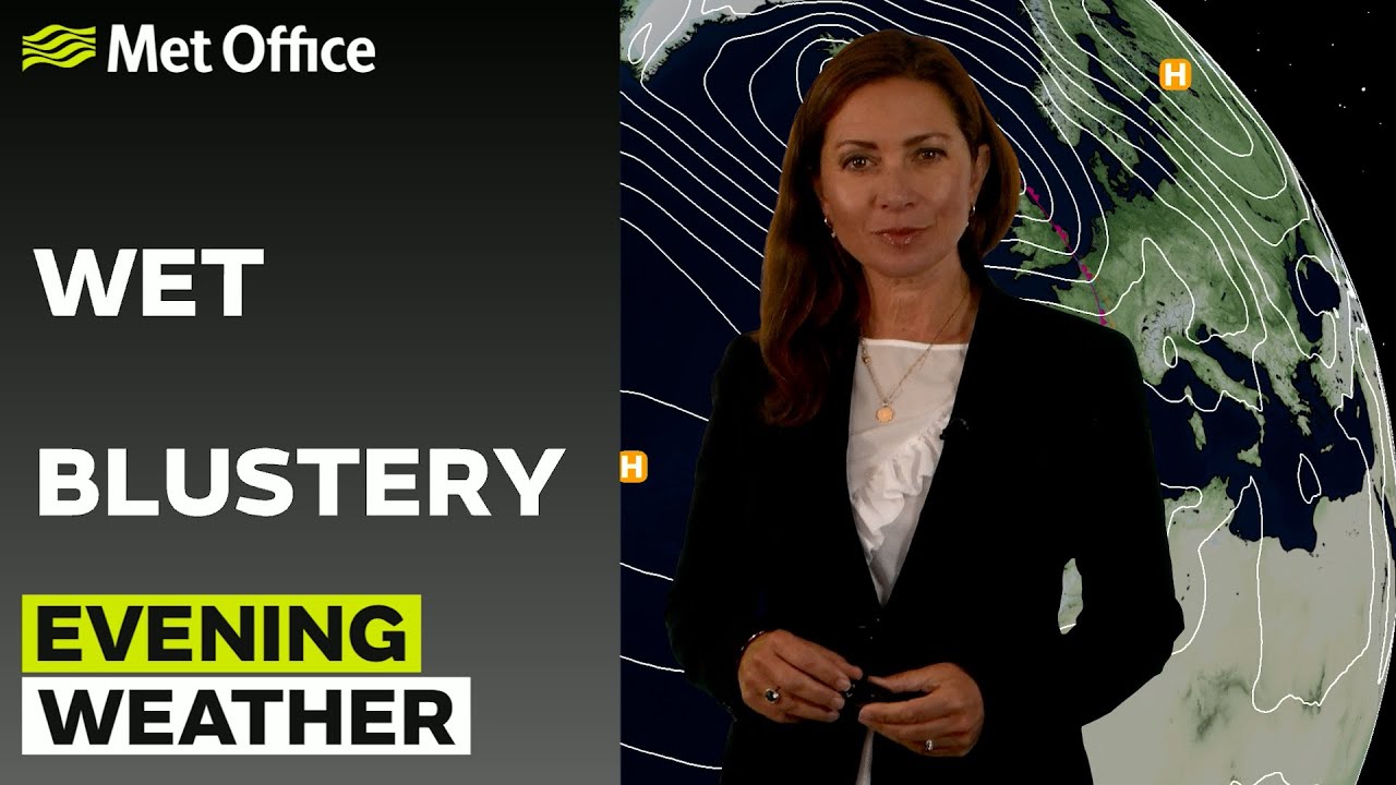 10/09/2025 - Downpour in the Northeast - Evening Weather Forecast UK - Met Office Weather