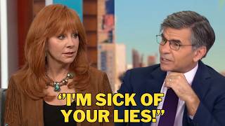 Reba Mcentire Walks Off  On Good Morning America After Heated Clash With George Stephanopoulos
