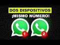 Dos dispositivos mismo nmero en whatsapp el multidispositivo  para smartphones es oficial