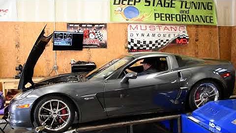 Cammed C6 Z06 Dyno Pull
