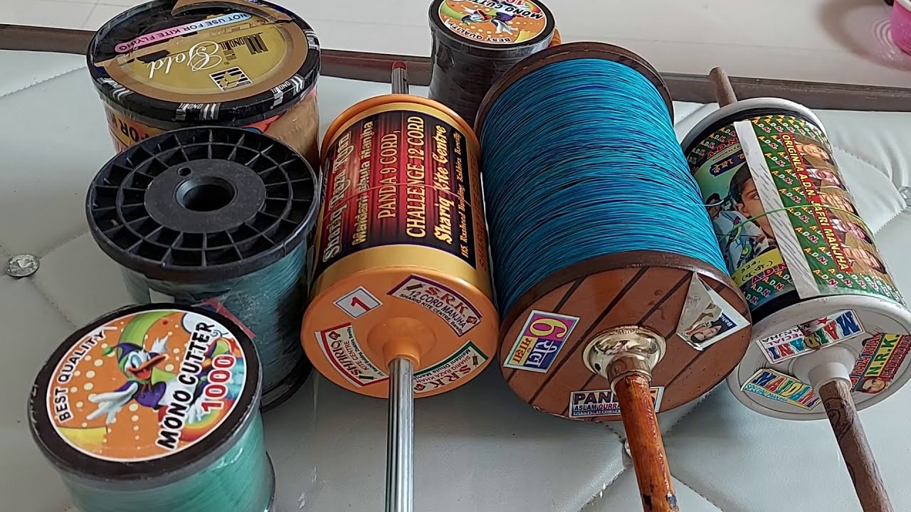 6 Best Variety Kite Flying Manjha 2021 | 6 Cord | 9 Cord | 12 Cord |Mono  Cutter |Kobra |Monofil Gold - YouTube