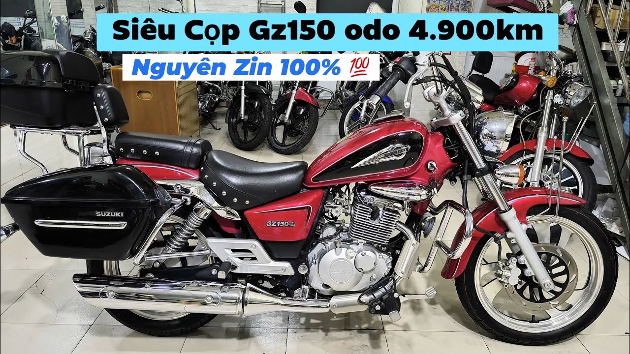 SUZUKI GZ150 Fi  ĐỎ 2021 ĐẮNG KÍ 2024 ODO 4920KM SIÊU CỌP TẠI LÂM MOTOR 