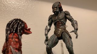 Predator vs armored assassin predator stop motion