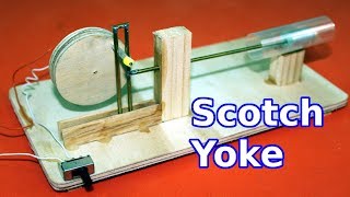 Scotch Yoke Mechanism Model