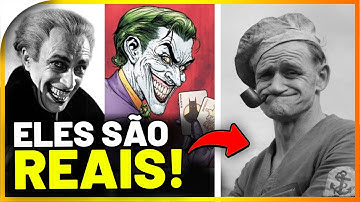 10 PERSONAGENS inspirados em PESSOAS REAIS