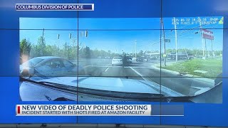 Police release video from officer-involved shooting that started at Amazon warehouse
