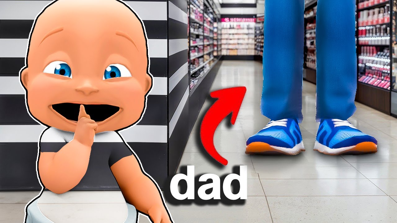 Baby Plays EXTREME ONE COLOR HIDE AND SEEK!