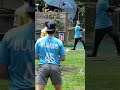 “Scrub!”😂 #dingersornothing #wiffleball #baseball #micdup  #shorts