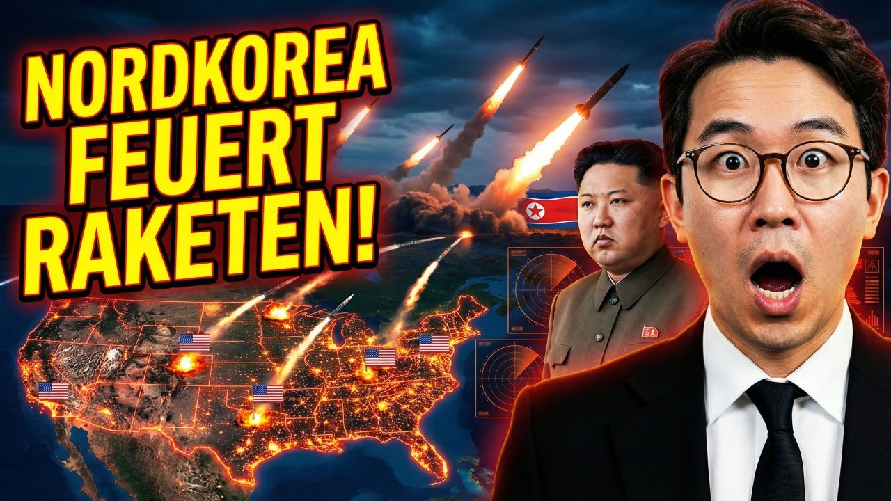 Nordkorea hat gerade atomwaffenfähige Raketen abgefeuert und eine Warnung an die USA gesendet.
