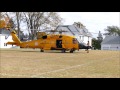 USCG MH-60T Jayhawk helicopter start-up and take-off