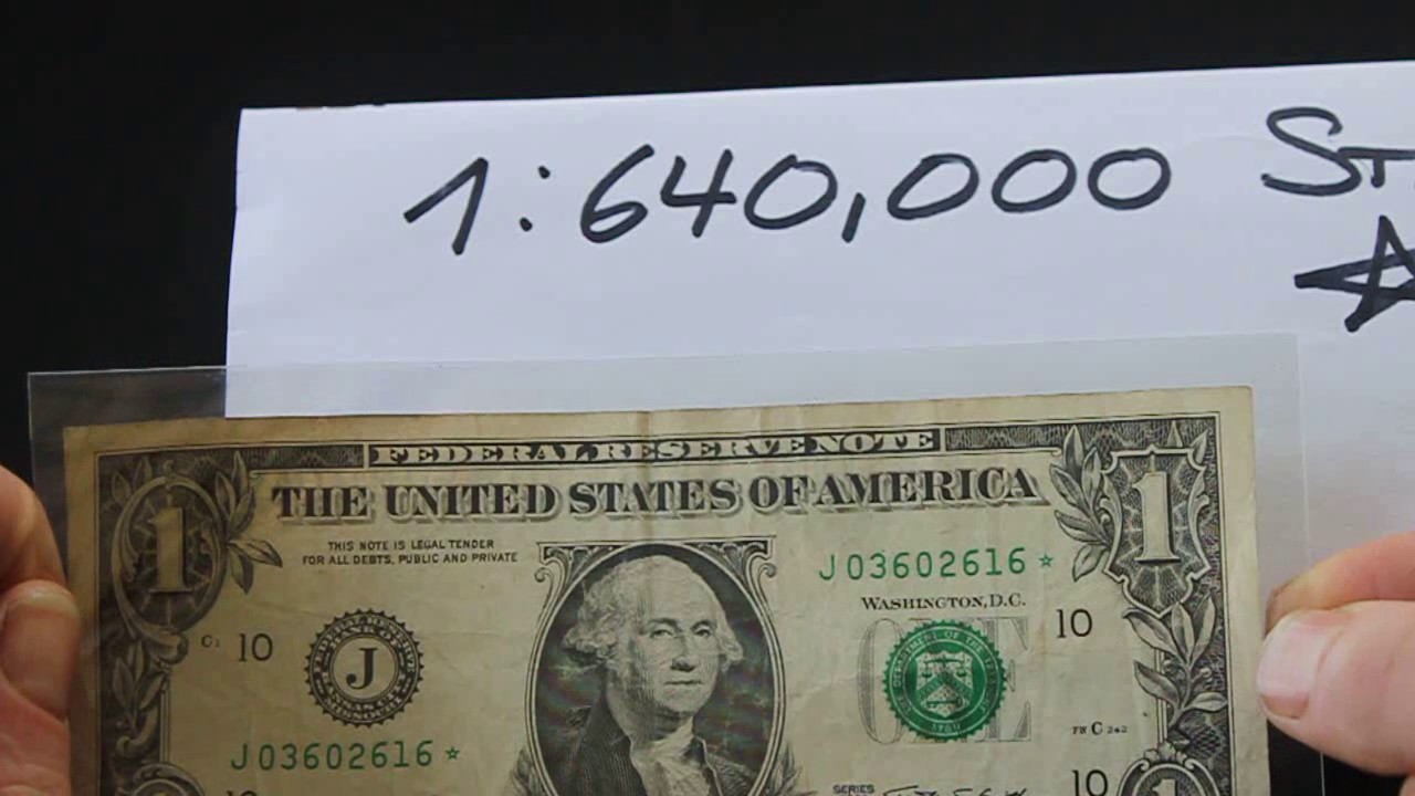 2009 one dollar star