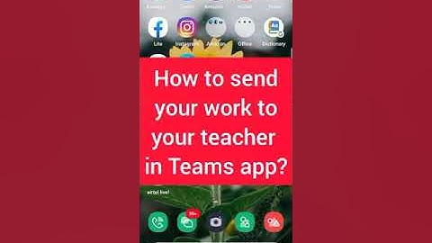 How to send your work to your teacher by using OneNote? OR How to upload you work in OneNote app?