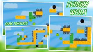 I Made Apple Worm Game in Unity / Hyngry Worm - Trending Game Asset Template
