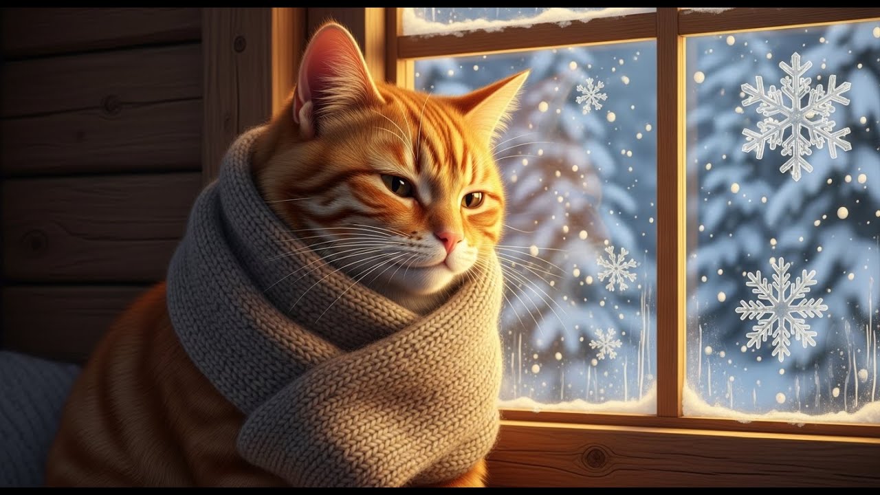 12 Hours Soothing Cat Sleep Music 🌙 Insomnia Relief