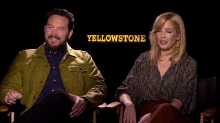 YELLOWSTONE Season 2 INTERVIEW 'Kelly Reilly and Cole Hauser' (2019)