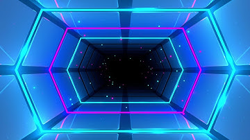 Space Tunnel || VJ Loops Visuals