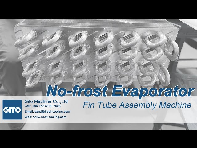 How to Make Fin Type Evaporator for No Frost Refrigerator class=