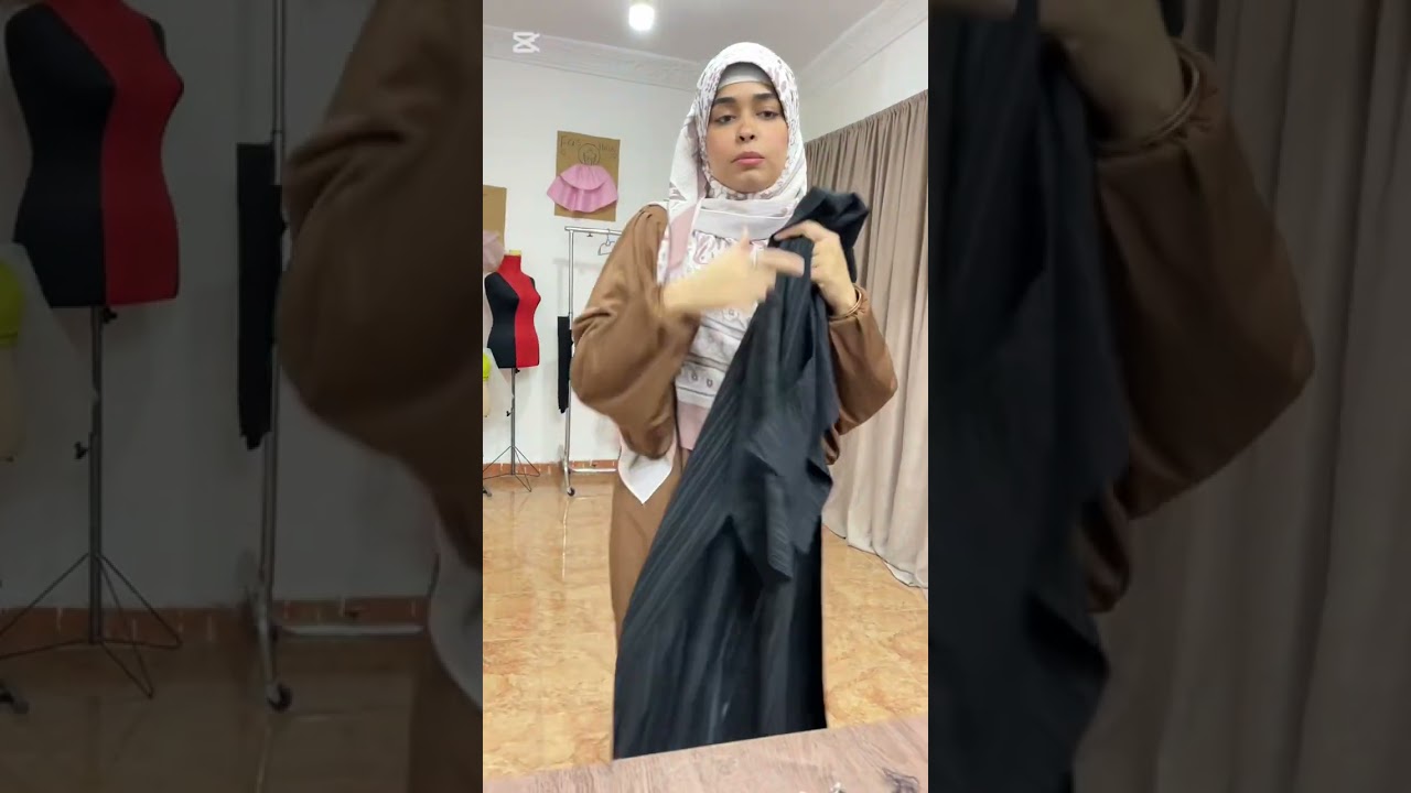 عباية العمره بقصه رقيقه وطريقه قصها