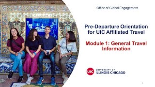 Details Module 1: General Travel Information Guide