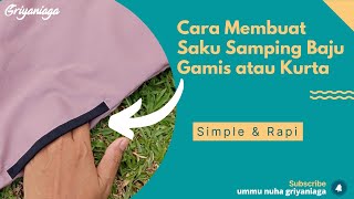 Download Lagu Cara Membuat Saku Samping Baju Gamis atau Kurta MP3