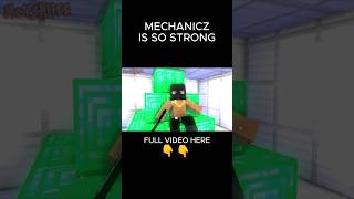 Don&#39;t Bully Them Herobrine Mechanicz 🤣 #herobrine #bones #minecraftanimations #shortsviral