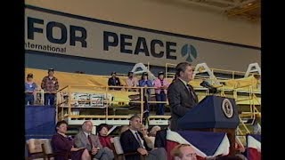 Cuts of President Reagan's Remarks to Rockwell Employees on October 22, 1984