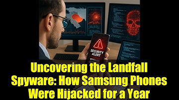 Uncovering the Landfall Spyware: How Samsung Phones Were Hijacked for a Year